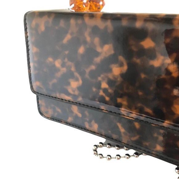 Marble Mini Bag Bead Handle New Comes with detachable silver chain - Picture 2 of 6